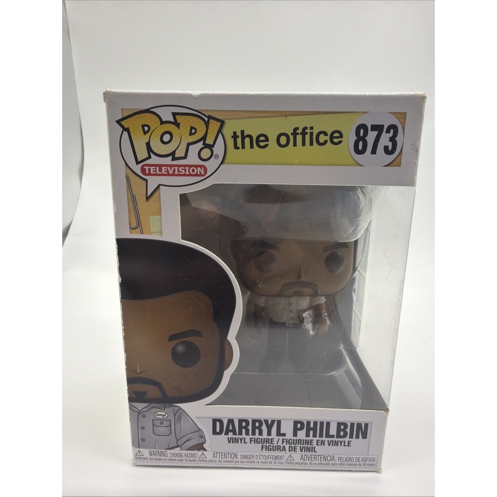 FUNKO POP! DARRYL PHILBIN 873 The Office POP TELEVISION Vinyl Figure NIB